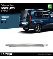 Peugeot Rifter Krom Bagaj Çıtası 2019 Üzeri