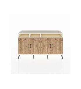 Kronos Konsol 6 Raflı 4 Kapaklı 176x59x99 Aytaşı-Çam/Aytaşı