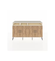Kronos Konsol 6 Raflı 4 Kapaklı 176x59x99 Aytaşı-Çam/Aytaşı