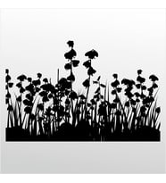Folyo Sticker Çiçekler 160cm Uzunluk (Karışık)