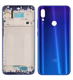 Xiaomi Redmi NOTE 7 FULL Kasa Arka Kapak Takım MAVİ