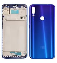 Xiaomi Redmi NOTE 7 FULL Kasa Arka Kapak Takım MAVİ