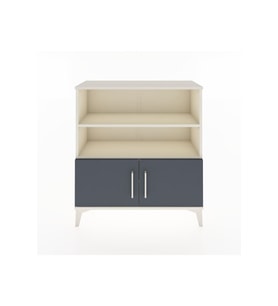 Arges Şifonyer 3 Raflı 2 Kapaklı 88x30x96 Aytaşı-Antrasit