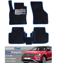 Volkswagen T-Roc (2017-2025) Uyumlu EVA Paspas Tam Set – Birebir Uyum,Araca Özel Tasarım