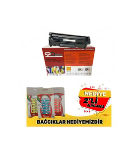 QSTAR HP 2612A Muadil Toner 12A 1010 1012 1015 1018 1020 1022 3030 3052 M1005 M1319 LBP2900 LBP3000