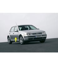 VW Golf 4 1998-2004 Sağ Ön Kapı Çıtası Siyah Plastik 1J4853516J