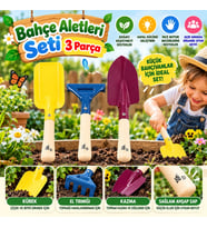 Bahçe Aletleri Seti 3 Parça