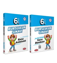 Data Yayınları 6. Sınıf Bursluluk Sınavı Konu Anlatımlı ve Soru Bankası Seti 2 Kitap