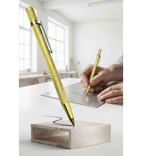 Metal Çizici Kalem (Karbür Uçlu Profesyonel Metal Çizici Kalem) 14cm