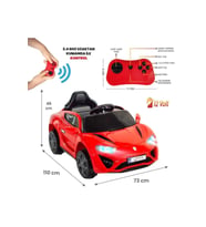 Uj Toys Jagor Akülü Araba 12V (Kırmızı)