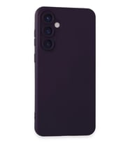 Newface Samsung Galaxy S24 Kılıf Nano içi Kadife Silikon - Mor