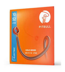 Pitbull Strings Gold Series GEG 10-52 LTHB Takım Tel Elektro Gitar Teli
