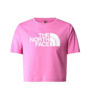 The North Face G S/S CROP EASY TEE  T-Shirt NF0A83EULV71 (Mavi)
