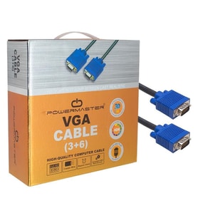 PowerMaster PM-4424 15 Pin Erkek/Erkek 20 Metre VGA Kablo