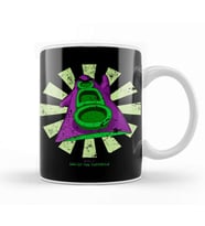 Day Of The Tentacle Retro Japanese Kupa Bardak Porselen