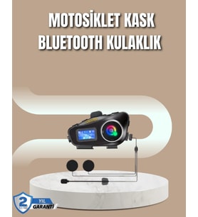 500 Metre İnterkom Mesafeli Kask Kulaklığı Gürültü Engelleyici