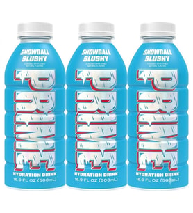 Prime Snowball Slushy 500 ml - Yaban Mersini ve Ahududu Aromalı Sporcu İçeceği (3 ADET)