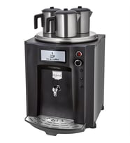 Remta Premium Jumbo 40 Litre Üç Demlikli Çay Makinesi - Siyah