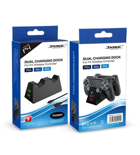 PS4 Dualshock 4 Şarj İstasyonu 2'li  DOBE TP4-19012