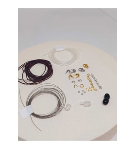 Çelik & Sabit Klips Takı Kapama 4'lü Set (52366)