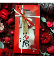 Sevgiliye Hediye Love Çorap ve Kalp Mum Hediye Seti
