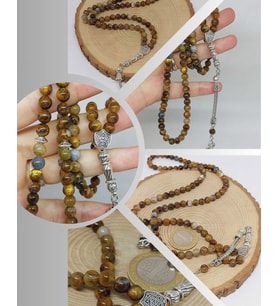 Pietersite Taşı 99luk Tesbih 6mm (35680)