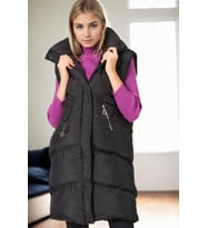 Z9743 DEWBERRY BAYAN YELEK-SİYAH