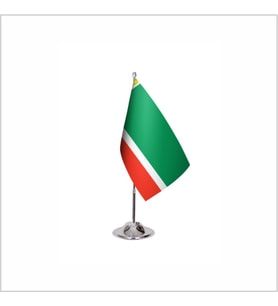 Çeçenistan Tekli Masa Bayrağı