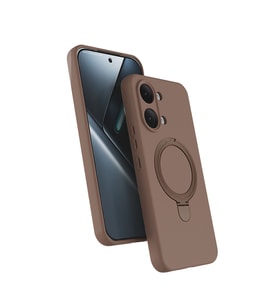 Poco X8 Pro Max Kılıf M-safe Şarj Özellikli Standlı Samara Kılıf Desert Gold