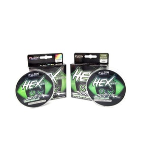 Fujin Hex 8X 150Mt. 0.10Mm Moss Green Pe Line