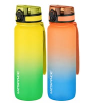 Uzspace 2'li Tritan Matara Seti 800 ml Çift Renk Softtouch FF Collection Tritan Su Matarası