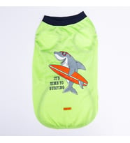 Pawstar Green Shark Büyük T-shirt 5XLarge  51X62X79 CM