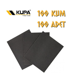 Kupa Su Zımparası A100 Kum - 100 Adet