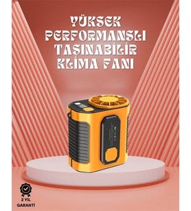 Sessiz Turbo Fan – Kamp Spor Ofis İçin Taşınabilir Mini Soğutucu