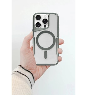 Durukar® iPhone 14 Kılıf Boyi Magsafe Silikon Kapak - Siyah