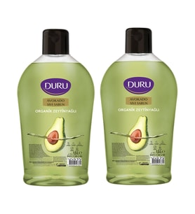 Duru Sıvı Sabun Organik İcerikli Avokado 1500 ml x 2 adet