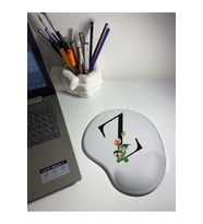 Harf Bakılı Bilek Destekli Mouse Pad