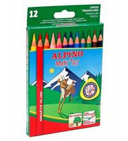 Alpino Maxi Tri Üçgen Kuru Boya 12 Renk