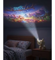 Geyik Tasarımlı Akıllı Projeksiyon 4K Destekli 500 Ansı Lümen