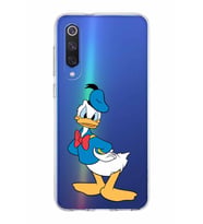 Xiaomi Mi 9 Se Uyumlu Kapak Donald Duck Tasarımlı Şeffaf Silikon Kılıf