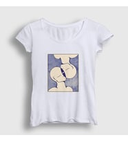 Presmono Kadın Beyaz Soul Mates Valentine's Day Sevgililer Günü T-Shirt 285507tt