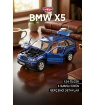 Motor Max 1:24 Bmw X5 Diecast Model Araba - Metal Koleksiyonluk Araç - Mavi