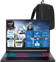 Acer Nitro V 16S Aı Amd Ryzen™ 7 260 128GB Ddr5 1tb SSD 8GB/RTX5060 85W 16"qhd+ 2560X1600 180Hz IPS Freedos Gaming Bilgisayar. NHU03EY001F33+ZETTAÇANTA