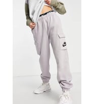 Nike Sportswear Graphic Fleece Cargo Womens Pant Kadın Eşofman Altı Lila