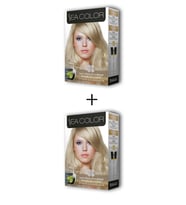 2X2 Tüp Krem Saç Boyası Seti Platin Sarısı No:0.1