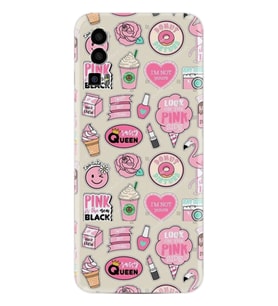General Mobile Gm 23 Kılıf Resimli Desenli Baskılı Silikon Donut Flamingo 1415