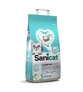 Sanicat Clumping Cotton Fresh Topaklanan Kedi Kumu 10lt