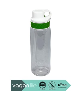 Vagonlife VGN047 800ml Pipetli Yeşil Tritan Matara