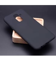 Samsung Galaxy A6 2018 Uyumlu Kılıf Zore Premier Silikon Kapak (Mürdüm)