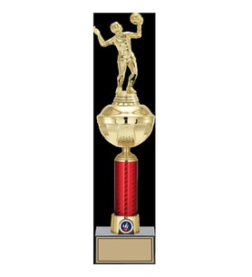 ODAK KUPA - Figürlü Kupalar - Voleybol Kadın Figürlü Kupalar FG-053 B - 44 cm